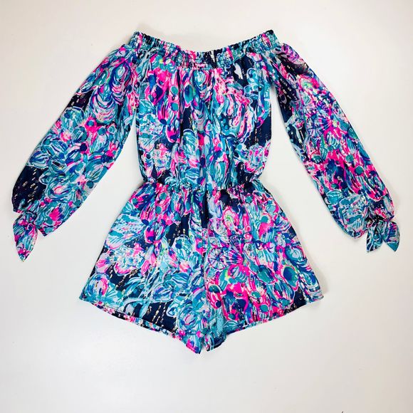 Lilly Pulitzer Myri Romper - Picture 13 of 14